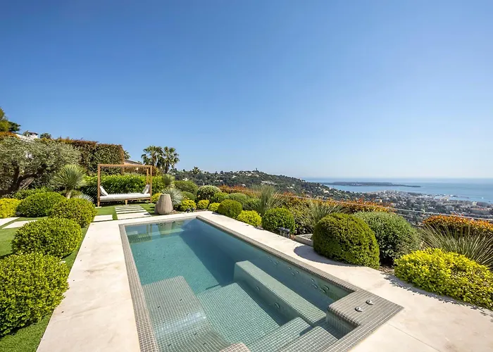 Ref 2176 - -villa Panoramic Sea View Villa Cannes